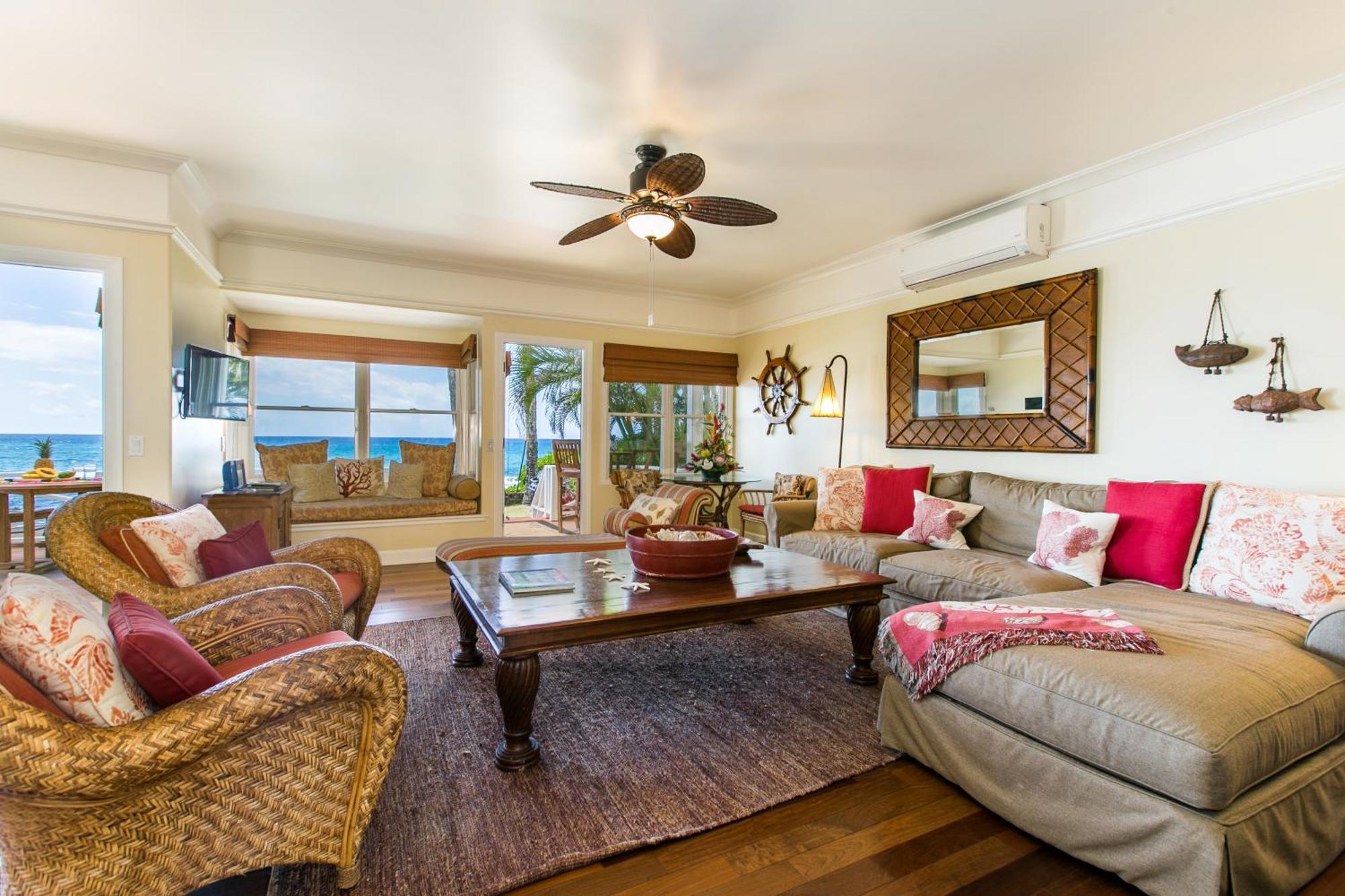 2Br Oceanfront Cottage In Poipu- Alekona Kauai Koloa Bagian luar foto